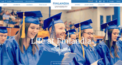 Desktop Screenshot of finlandia.edu